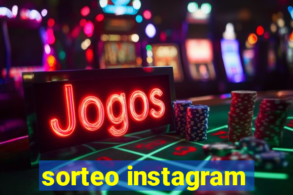 sorteo instagram